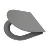 Крышка-сиденье BelBagno Colorato BB062SC-GR с микролифтом, серое матовое фото 2