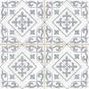 Керамическая плитка Dvomo Timeless Temple Silver 45x45