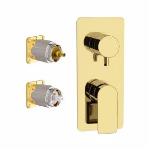 Смеситель для душа Remer Infinity I92KBBG брашированное золото