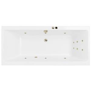 Акриловая ванна Excellent Pryzmat LINE WAEX.PRY18.LINE.BR 180x80 бронза