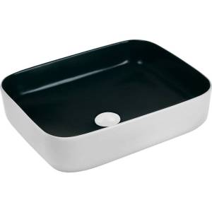 Раковина Weltwasser WW Elbach 10000005602 M2195 WG 50 см, бело-зеленая