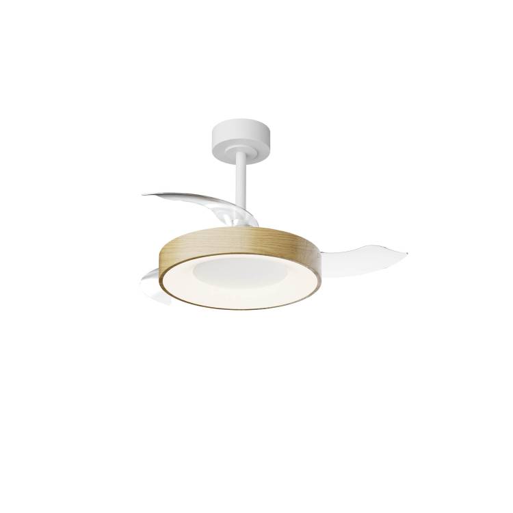 Светодиодная люстра на штанге с вентилятором Mantra Niseko Fan 9013