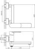 Смеситель для ванны с душем Haiba HB60617 фото 2