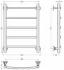 Полотенцесушитель водяной Стилье Версия-Н2 00622-6040 60x40 фото 5