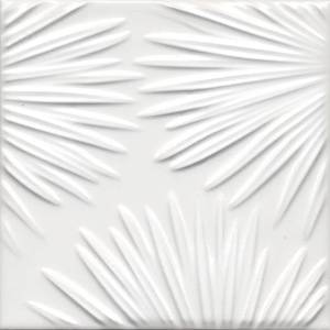 Декор Kerama Marazzi Агдаль KMD2SFE001BN 4 белый матовый структура 15x15