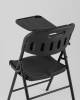 Набор из 4 складных стульев Stool Group Кейт D25X black X4 черный, банкетные, со столиком фото 9