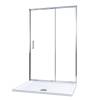 Душевая дверь в нишу Good Door Spirit WTW-130-C-CH СП00020 профиль глянцевый хром, стекло прозрачное, 130x190 фото 2
