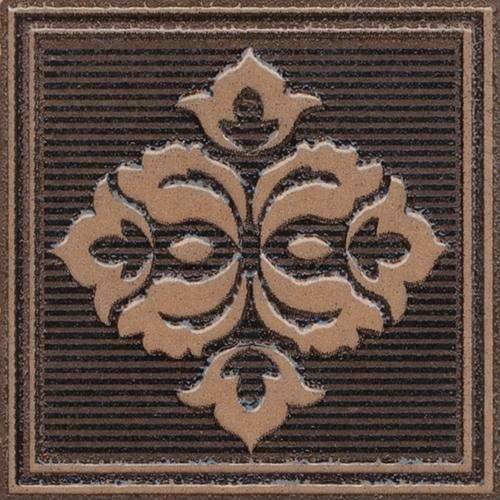 Вставка Kerama Marazzi Версаль AD/B400/SG929720R коричневый обрезной 7x7x0.9