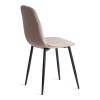 Стул Tetchair Breeze (mod. 4724) 24670 coffee HLR9, черный фото 3