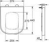 Крышка-сиденье Grohe Euro Ceramic 39330001 с микролифтом фото 8
