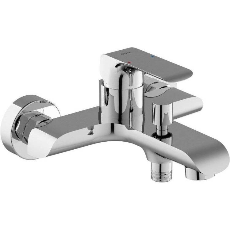Смеситель для ванны Ravak Flat X070119 нержавеющая сталь