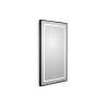 Зеркало BelBagno SPC-KRAFT-500-900-LED-TCH-WARM-NERO с подсветкой и подогревом, Черный фото 2