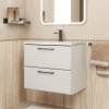 Тумба под раковину Uperwood Foster New TFosterNEW60w подвесная, белая, 60 см фото 5