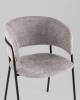 Кресло Stool Group Нэлли AV 486-C82-9005 букле светло-серый фото 8