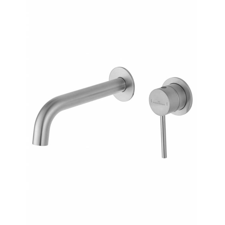 Смеситель для раковины Wonzon & Woghand Stick WW-88869017-BN встраиваемый, брашированный никель