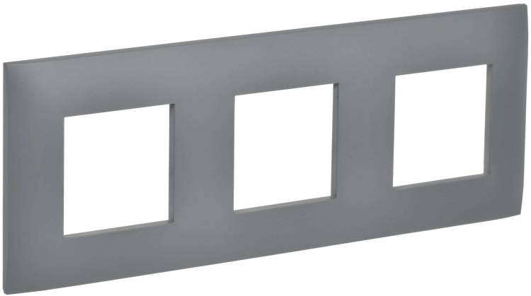 Рамка 3-постовая IEK Skandy SK-M32-K03 серый