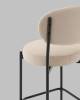 Стул полубарный Stool Group Бриф DD AV 477-C05-9005 (PP) бежевый, велюр фото 7