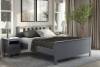 Кровать двуспальная 2.08.04.070.4 Гуд Лакк Сага Серая фото 3