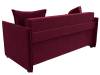 Прямой диван Лига Диванов Лига-011 117453 бордовый фото 5