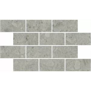 Мозаика Kerama Marazzi Чеппо ди Гре DD606020/MM Мозаичный Серый Матовый Обрезной 20x34.6