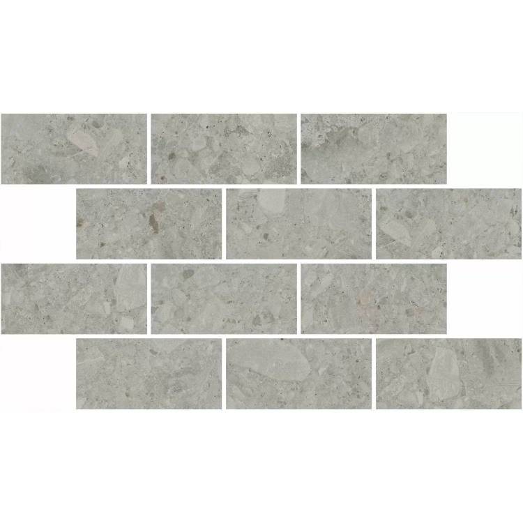 Мозаика Kerama Marazzi Чеппо ди Гре DD606020/MM Мозаичный Серый Матовый Обрезной 20x34.6