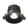 Встраиваемый светильник Technical Round DL058-12W-DTW-B