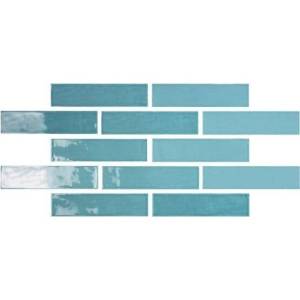 Керамическая плитка Carmen Dynamic Celeste 7.5x30