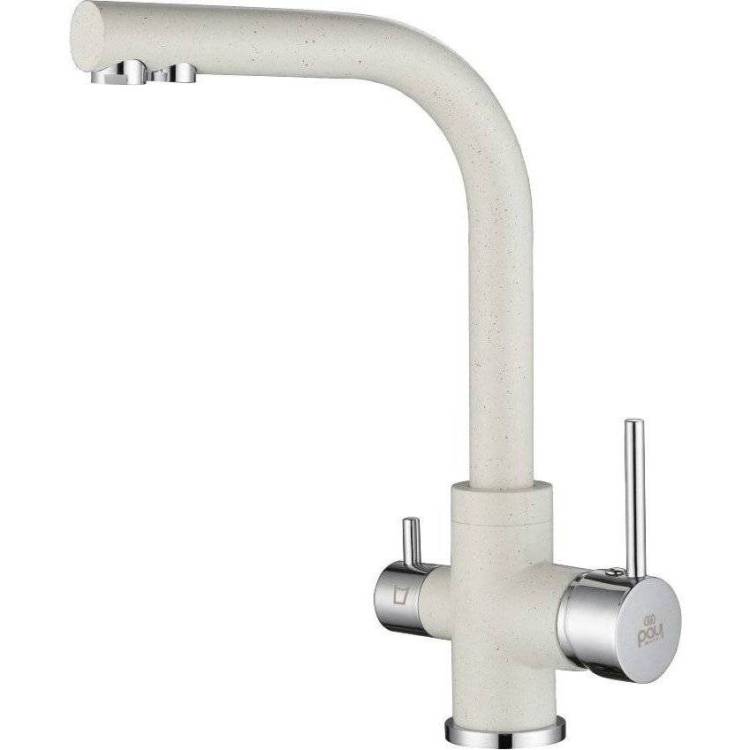 Смеситель для кухни Paulmark Essen Es213011-331 белый