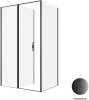 Душевой уголок Allen Brau Priority 3.31033.BBA + 3.31045.BBA профиль черный брашированный, 1200x900 фото 3
