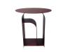 Стол журнальный Stool Group Arwel MT-140 DB-032 бордовый, металл 38.5x38.5x42.5 фото 3