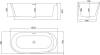 Акриловая ванна BelBagno BB410-1500-780-R фото 3