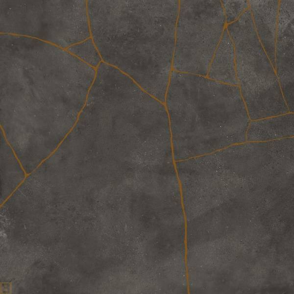 Керамогранит Fioranese Kintsugi Hibi Darkness naturale 60.4x60.4