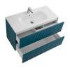 Тумба с раковиной Art&Max Torino Аквамарин, 59.5x90 фото 5