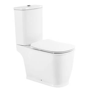 Унитаз-компакт BelBagno Prado BB10150CP/BB10150SC безободковый, сиденье микролифт