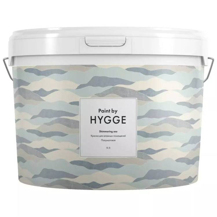 Интерьерная краска Hygge Shimmering Sea база C 9 л