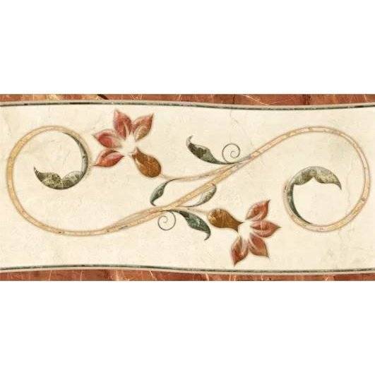 Бордюр Europa Ceramica Samarkanda Losanga Otono 22.5x45