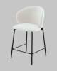 Стул полубарный Stool Group Блейз LV-109-S000-P-01 белый, букле фото 4