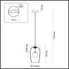 Подвесной светильник Odeon Light Pendant Lostar 4952/1 фото 2