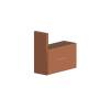 Крючок WHITECROSS Cubo CU2410CPB медь брашированная