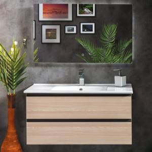 Мебель для ванной Armadi Art Capolda 100 light wood