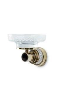 Мыльница Boheme Aura 10243-G настенная, золотой