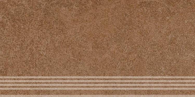 Ступень Kerama Marazzi Руссильон KM6060G0661RGRF коричневый матовый обрезной 30x60