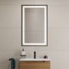 Зеркало BelBagno SPC-KRAFT-500-800-SENS-NERO с подсветкой и подогревом, Черный фото 5