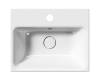 Раковина GSI Nubes 9682111 белый глянцевый, 50x40 фото 2