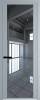 Межкомнатная дверь Profil Doors 2 AGP цвет профиля Серебро, стекло безопасное 6 мм зеркало 700x2000
