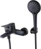 Смеситель для ванны с душем Lemark Bronx LM3714BL черный