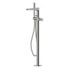 Смеситель для ванны Wasserkraft Tauber 6421 напольный, никель