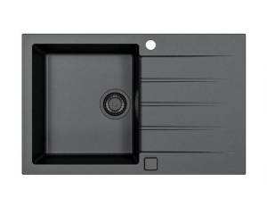 Мойка кухонная Alveus Granital Cadit 20 1148159 Carbon - G91 с сифоном, 79x50