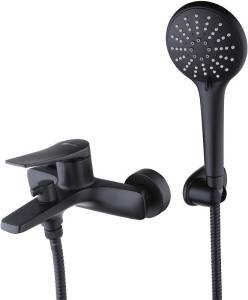 Смеситель для ванны с душем Lemark Bronx LM3714BL черный