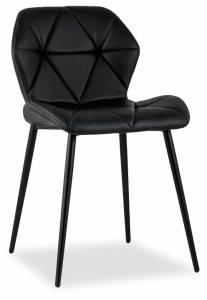 Стул Stool Group Эдвин AV 407-223-08(P) экокожа черный